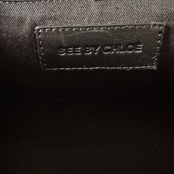 See By Chloe Rose Textured Bag with Gold Clasp - Picture 6 of 11